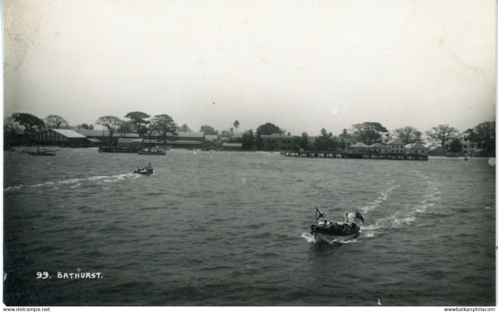 Gambia Bathurst photocard