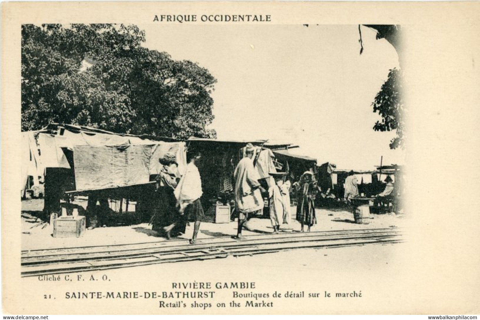 Gambia Bathurst Retails Shops on Market