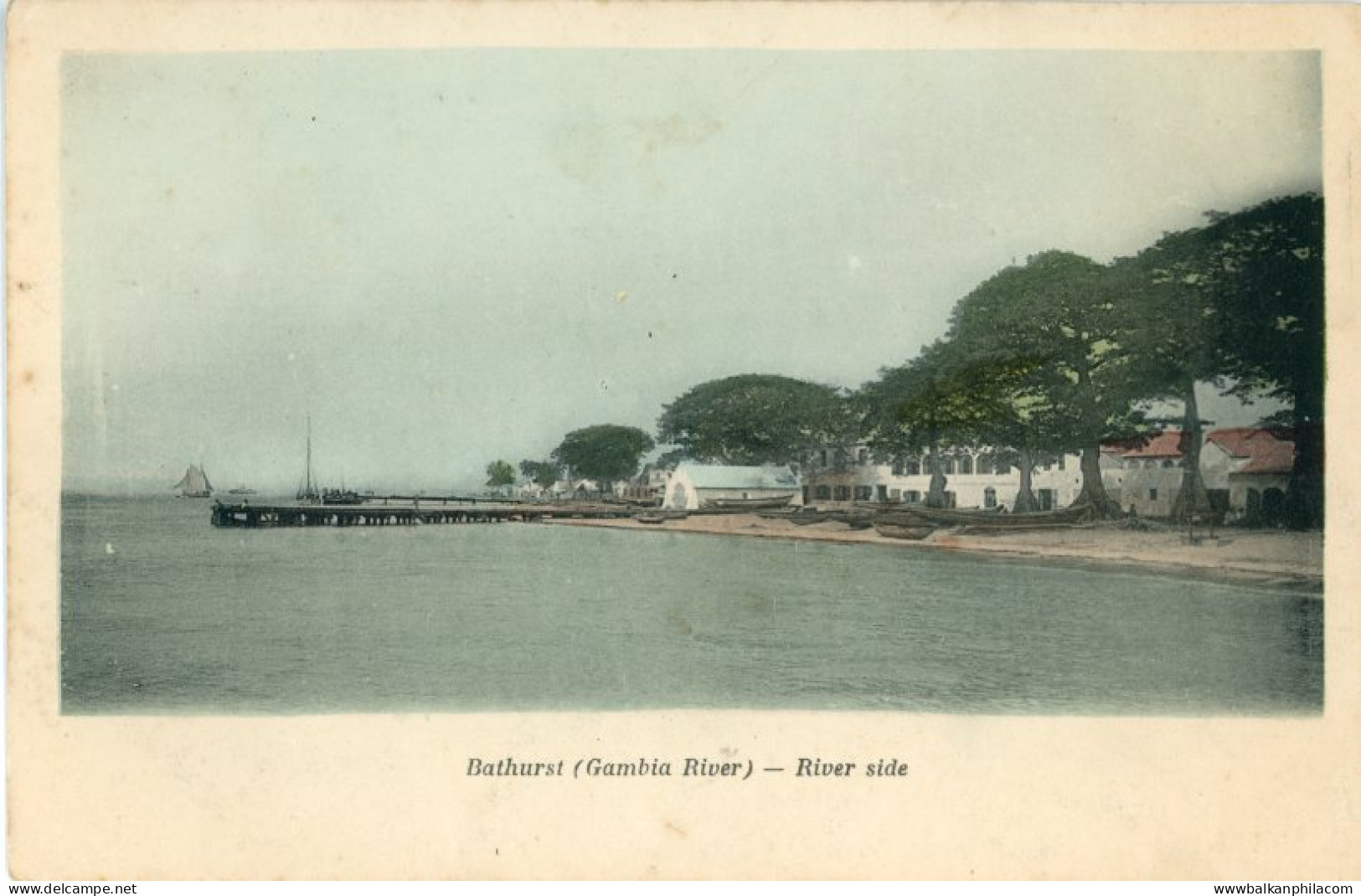 Gambia Bathurst River Side