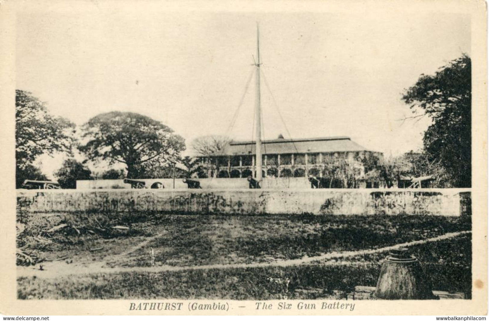 Gambia Bathurst Six Gun Battery