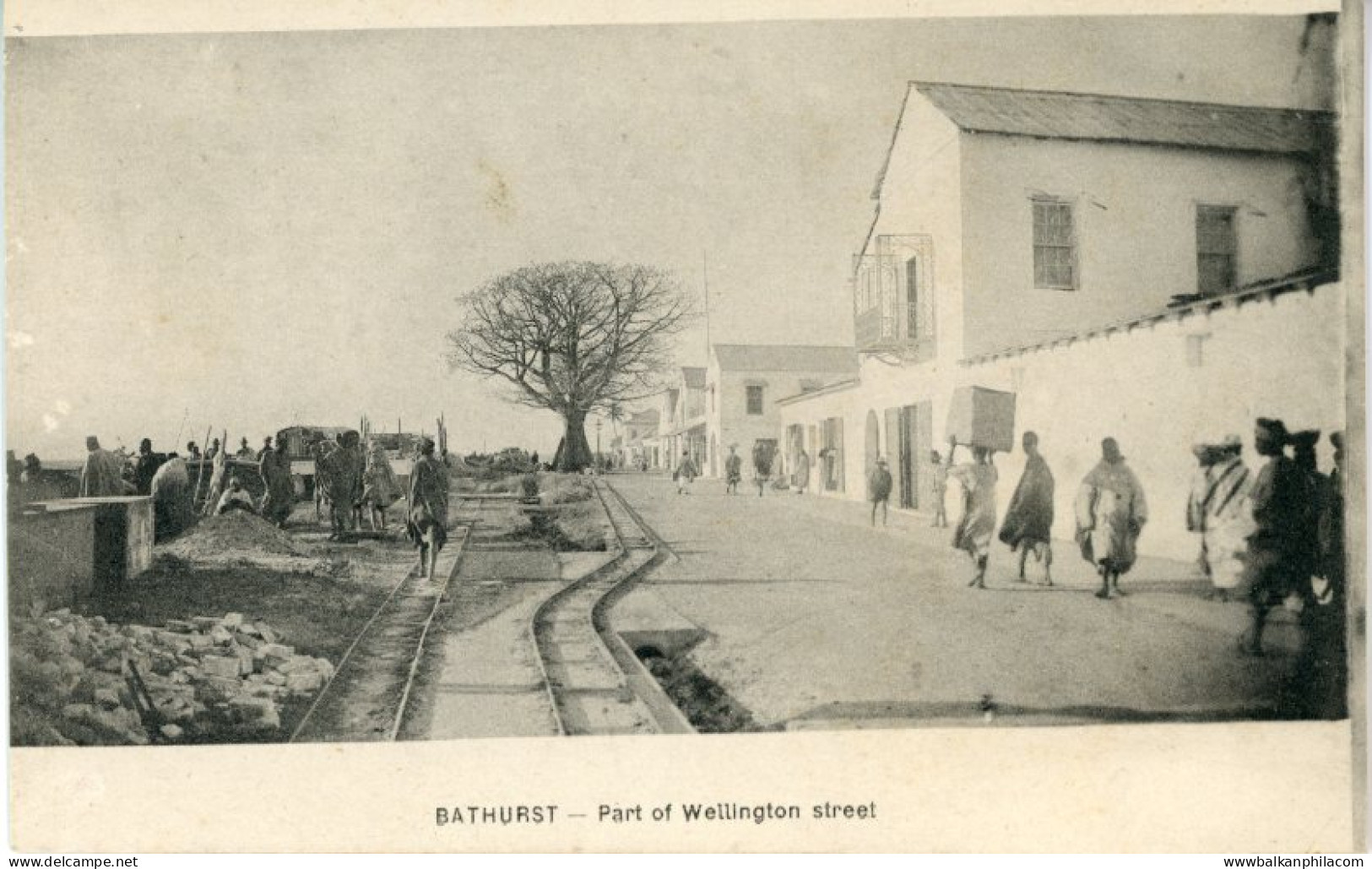 Gambia Bathurst Wellington Street