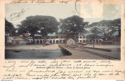 Gambia - BATHURST - Maurel Frères - SEE SCANS FOR CONDITION - Publ. unknown