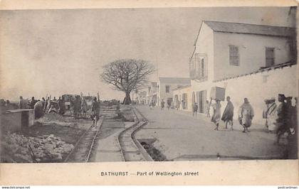 Gambia - BATHURST - Part of Wellington street - Publ. Ch. Chambon