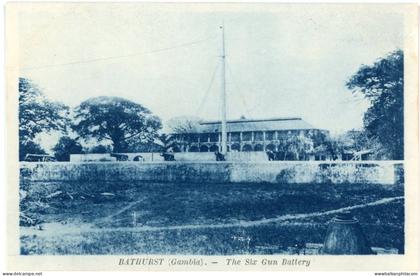Gambia Bathurst Six Gun Battery