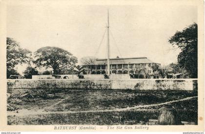 Gambia Bathurst Six Gun Battery