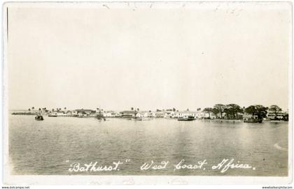 Gambia Bathurst West Coast Africa photocard