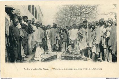 Gambia Mandingo Musicians playing Ballafong