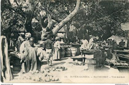 Gambia River Bathurst Market