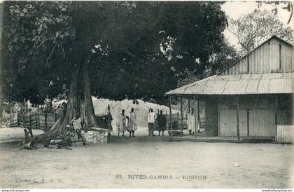 Gambia River Kossun 1909 to Lowestoft