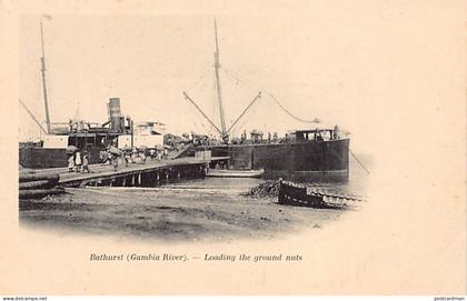 Gambia - BATHURST - Loading the groundnuts - Publ. unknown