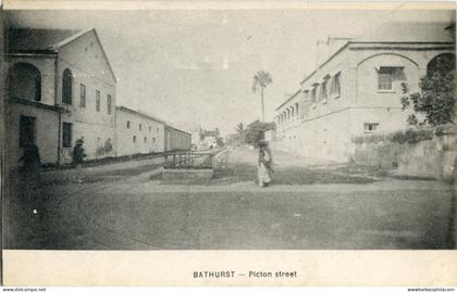 Gambia Bathurst Picton Street