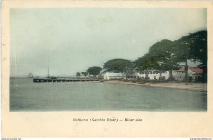 Gambia Bathurst River Side