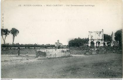 Gambia MacCarthy Old Government buildings