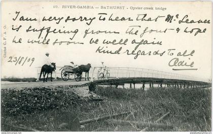 Gambia Oyster Creek Bridge 1909 Bischofszell to Glamorgan