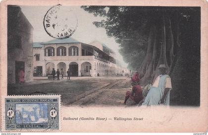 GAMBIE-Bathurst (Gambie river)Wellington street