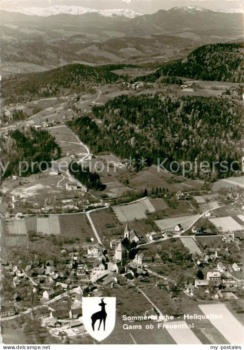 Gams Bad Fliegeraufnahme