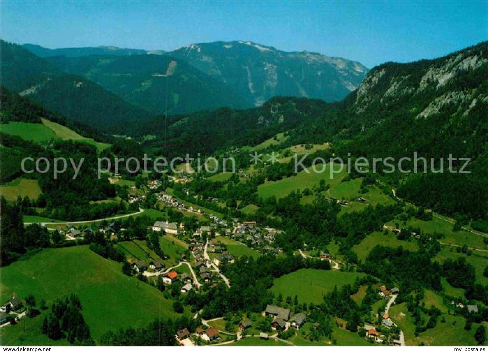 Gams Bad Fliegeraufnahme Naturpark Steirische Eisenwurzen