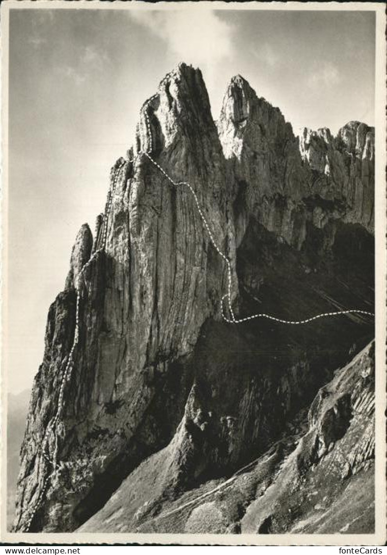 Gams SG Kreuzberg Kletterroute