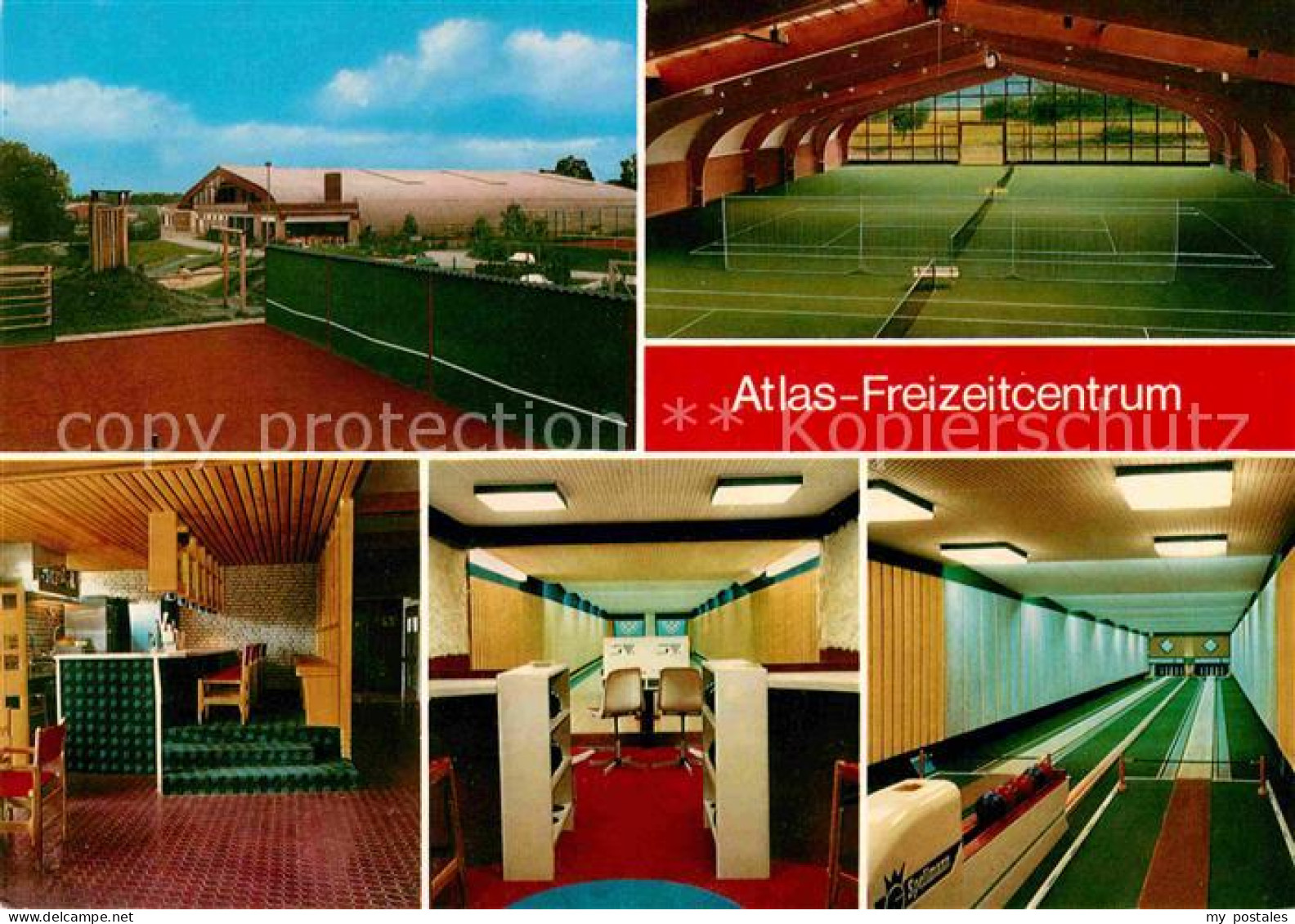 Ganderkesee Atlas Freizeitcentrum Tennishalle Kegelbahn