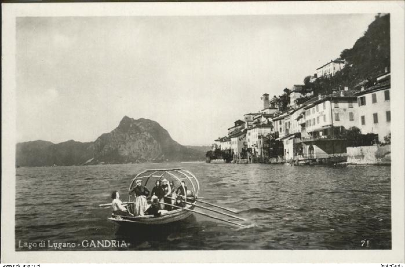 Gandria Lago di Lugano Lago di Lugano