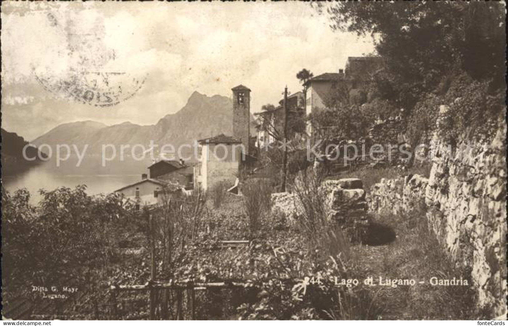 Gandria Lago di Lugano Lago di Lugano