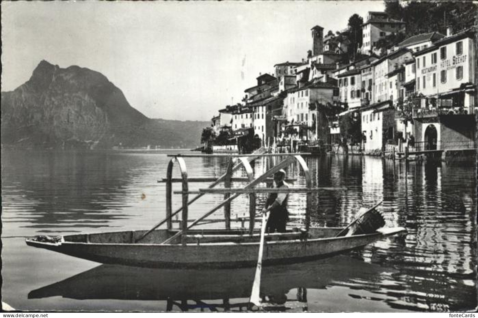 Gandria Lago di Lugano Partie am Lago di Lugano