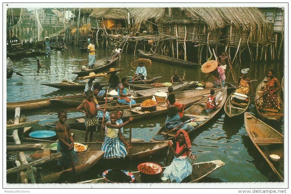 Ganvié  (DAHOMEY) Village lacustre