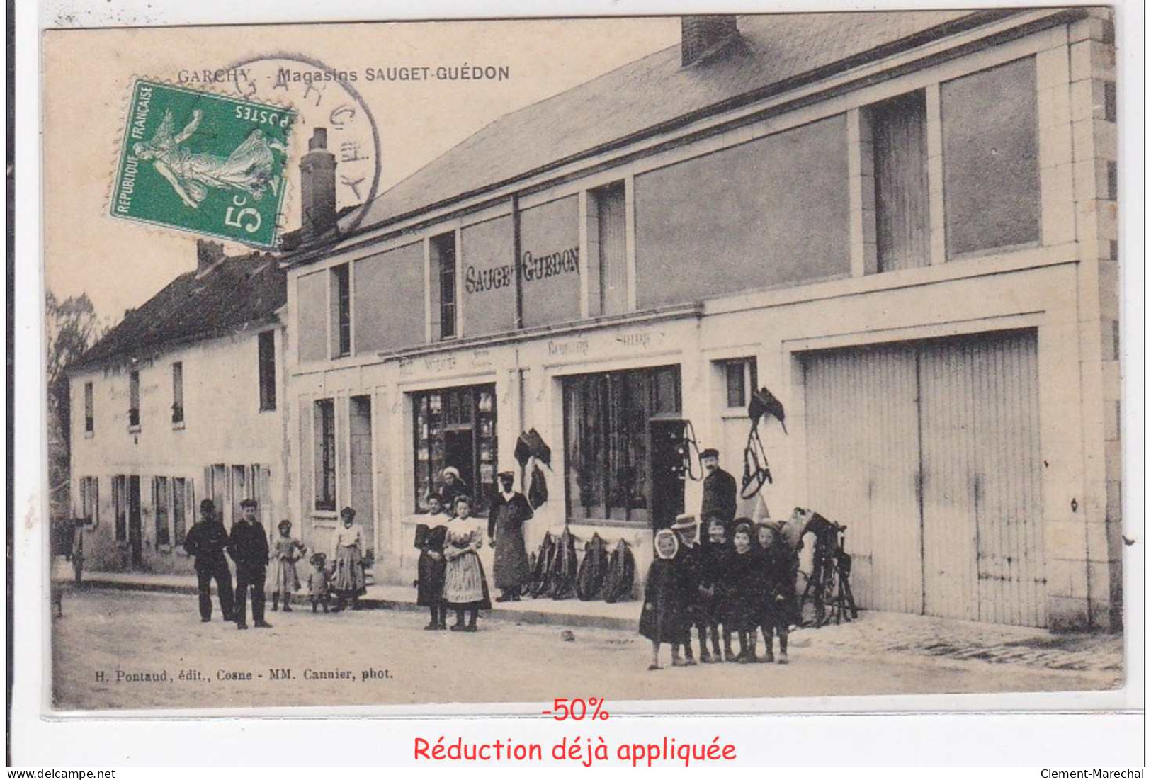GARCHY : magasins sauge-guedon, sellerie - très bon état