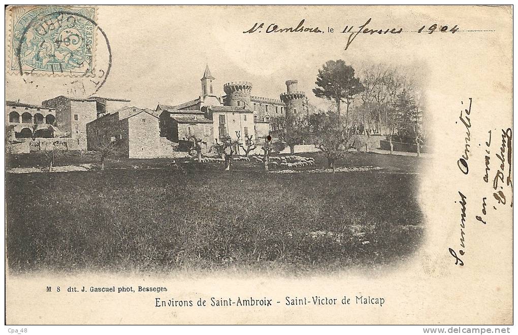 Gard- Environs de Saint-Ambroix -Saint-Victor de Malcap.