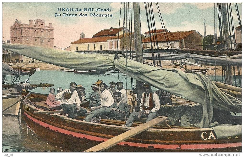 Gard- Le Grau-du-Roi -Le Dîner des Pêcheurs