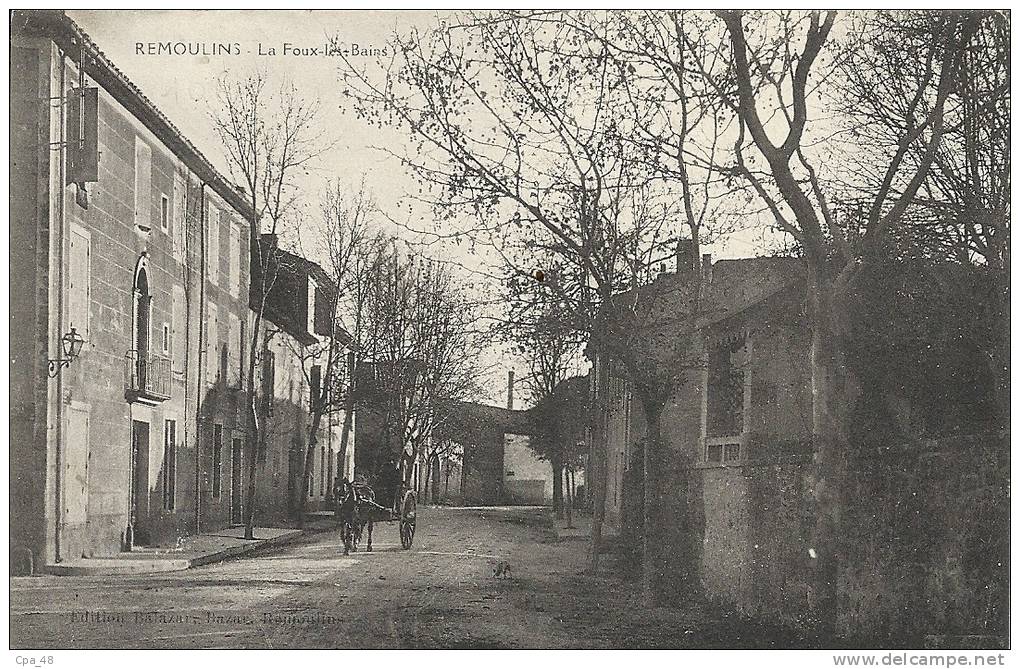 Gard- Remoulins -La Foux-les-Bains.
