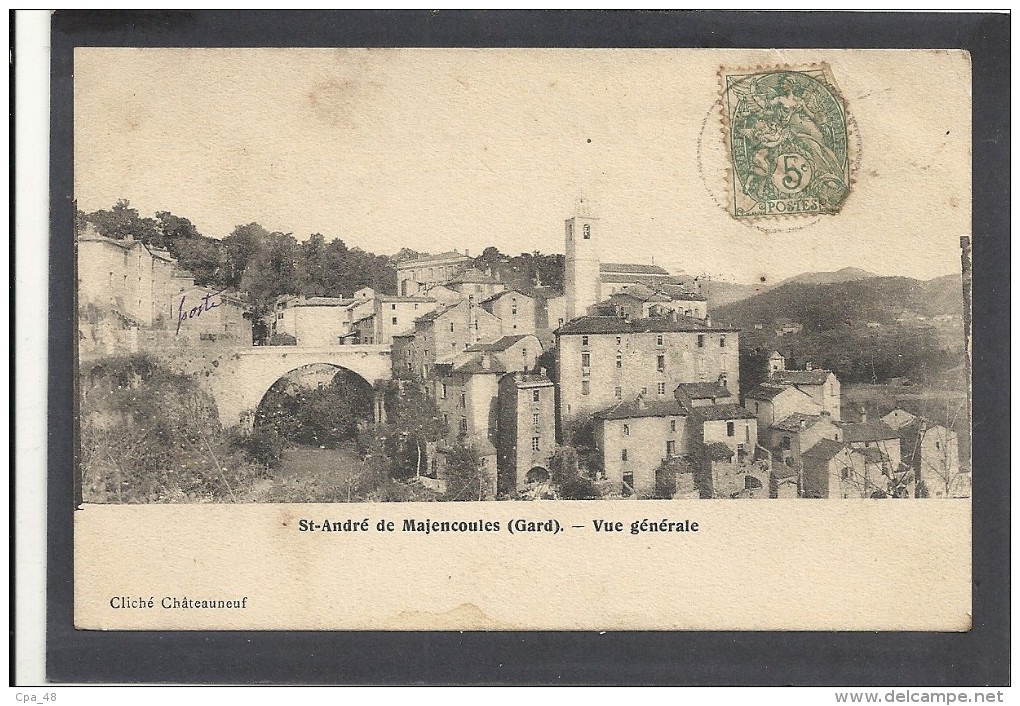 Gard: St André de Majencoules, Vue Générale