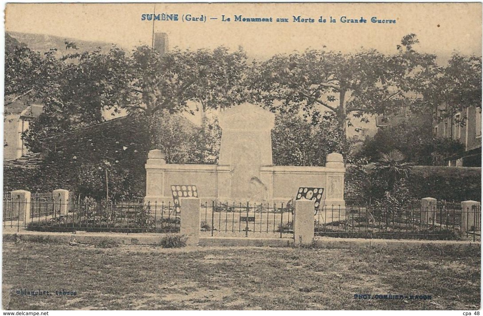 Gard : Sumène, Le Monument aux Morts...