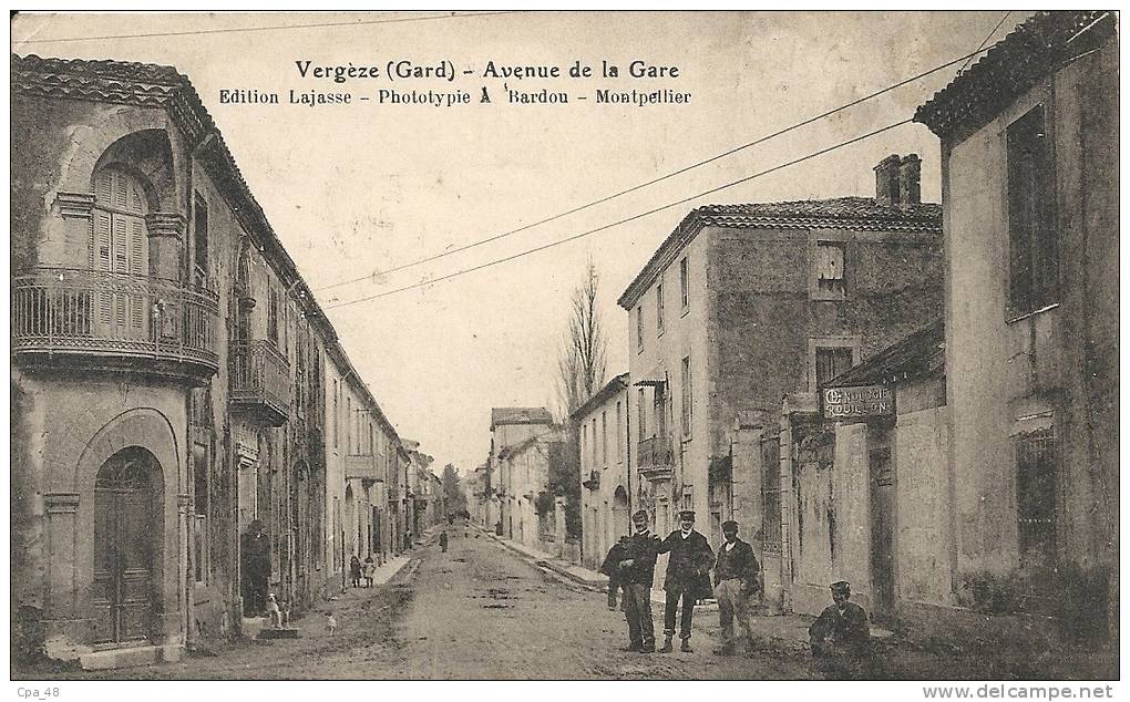 Gard- Vergèze -Avenue de la Gare