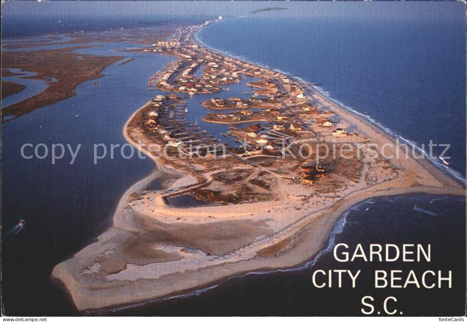 Garden City Beach South Carolina Aerial view