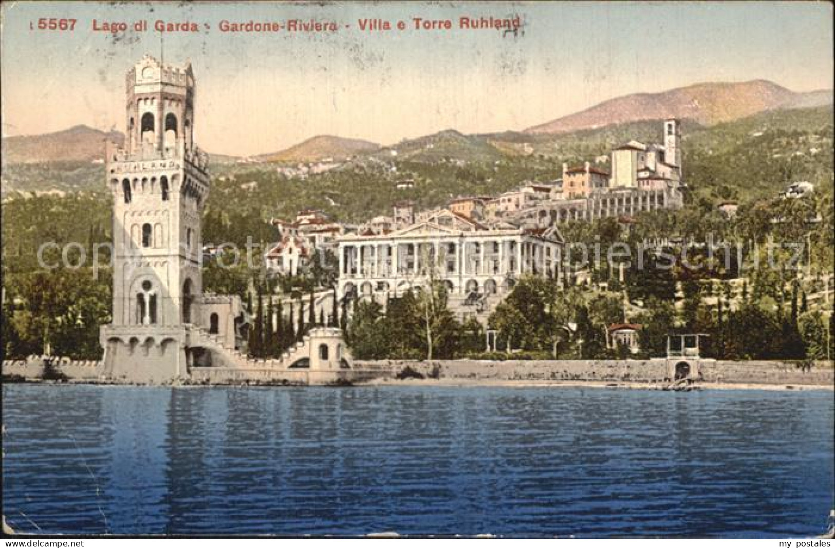 Gardone Garda Villa e Torre Ruhland