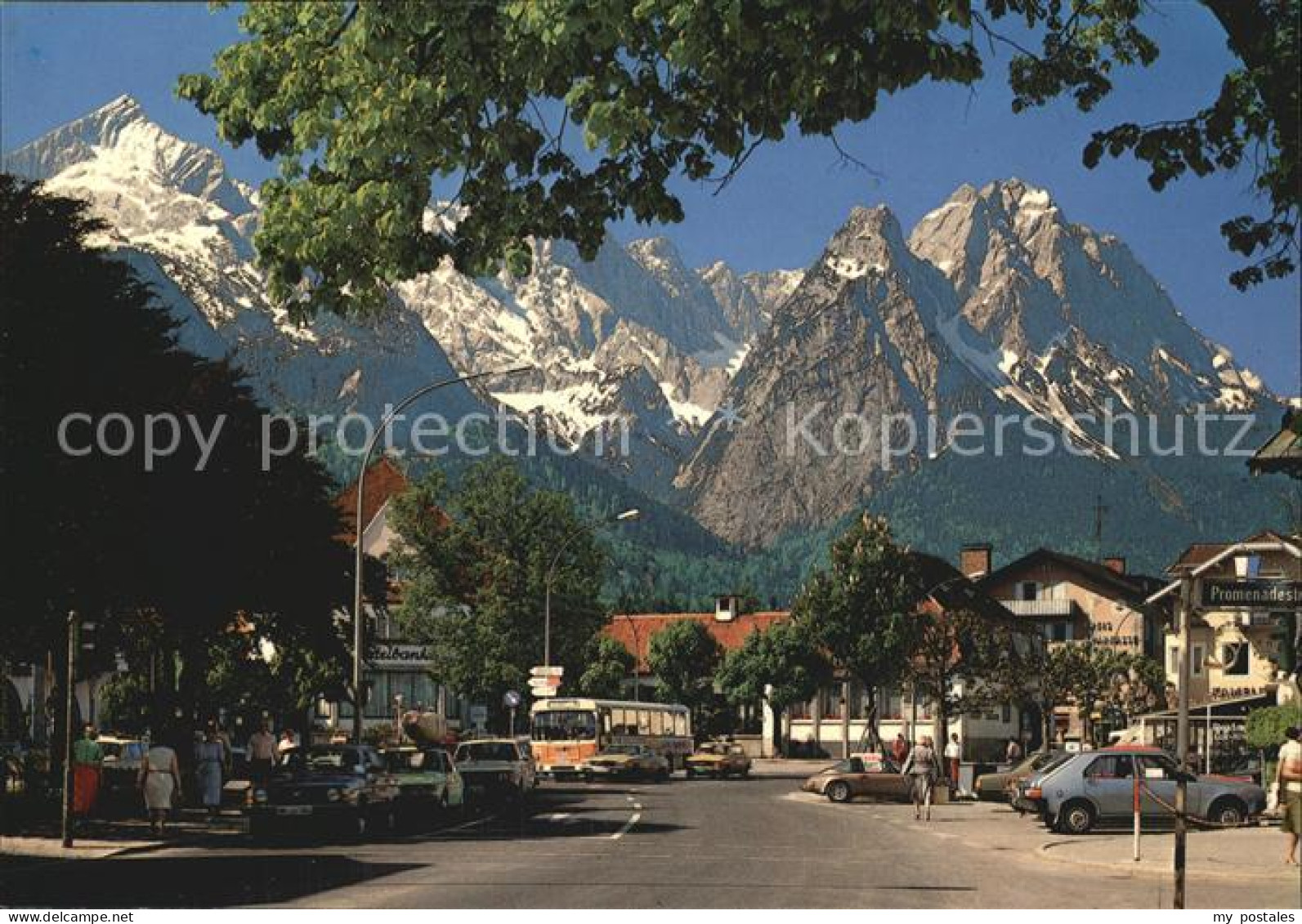 GARMISCH-PARTENKIRCHEN Bayern Marienplatz Spielbank Zugspitzgruppe