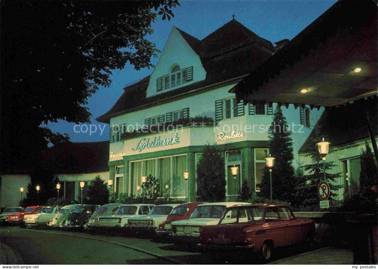 GARMISCH-PARTENKIRCHEN Bayern Spielbank Nachtaufnahme