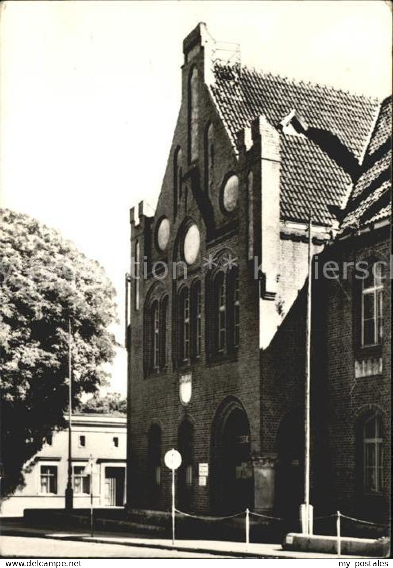 Gartz Oder Rathaus Giebel