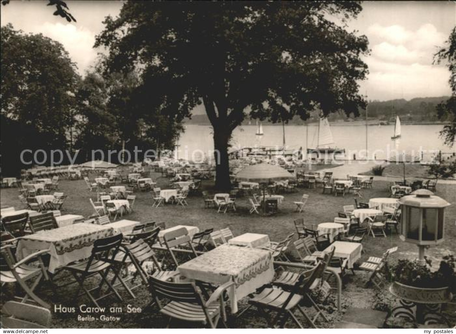 Gatow Berlin Haus Carow am See Terrasse
