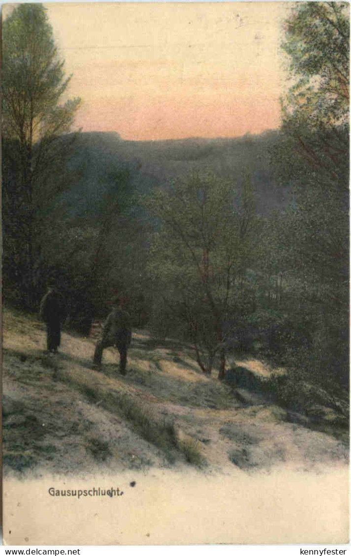 Gausupschlucht - Ostpreussen