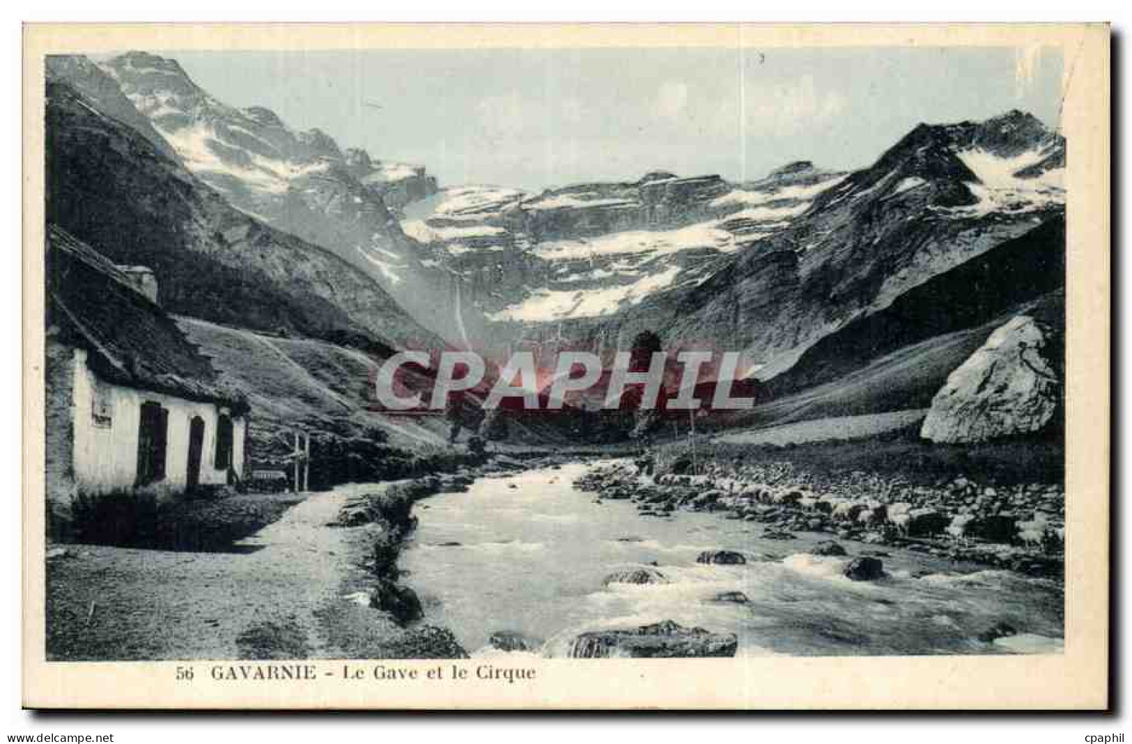 Gavarnie CPa Le Gave et le cirque
