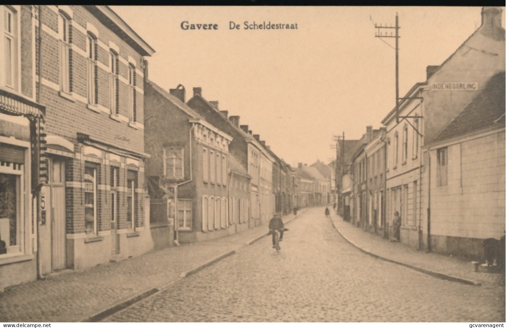 GAVERE.  DE SCHELDESTRAAT