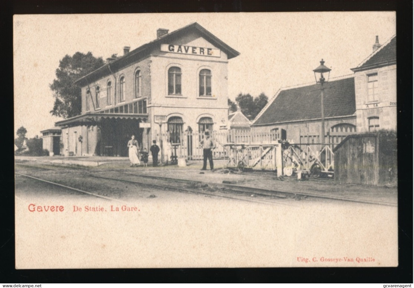 GAVERE   DE STATIE     LA GARE