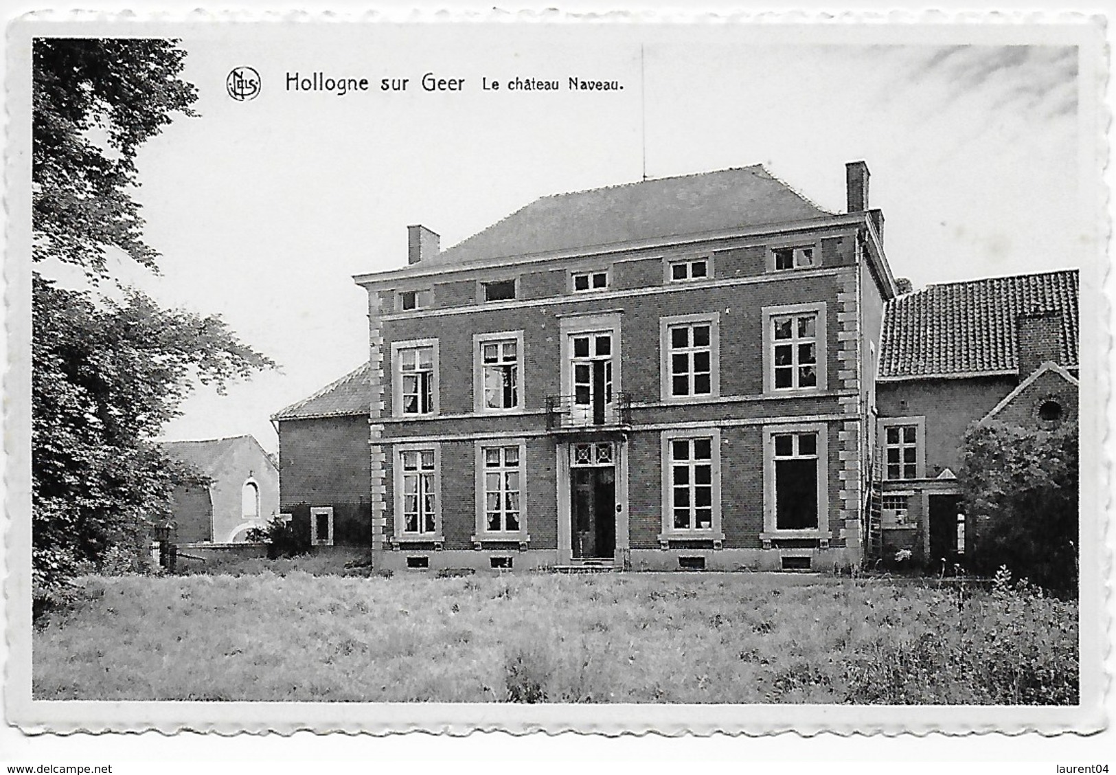 GEER.  HOLLOGNE SUR GEER.  LE CHATEAU NAVEAU.