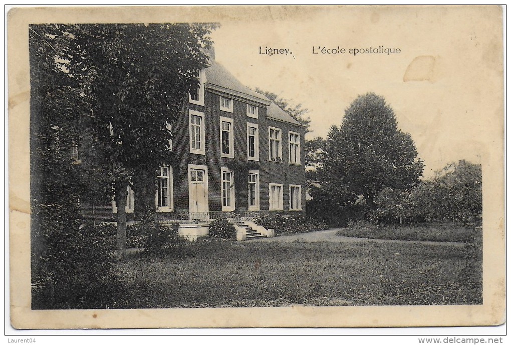 GEER. LIGNEY.  L'ECOLE APOSTOLIQUE.