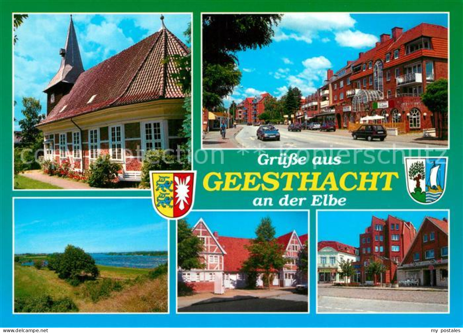 Geesthacht Elbe Stadtansichten