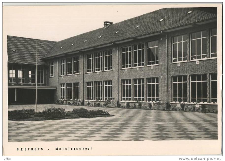 Geetbets :  Meisjesschool   ( groot formaat )