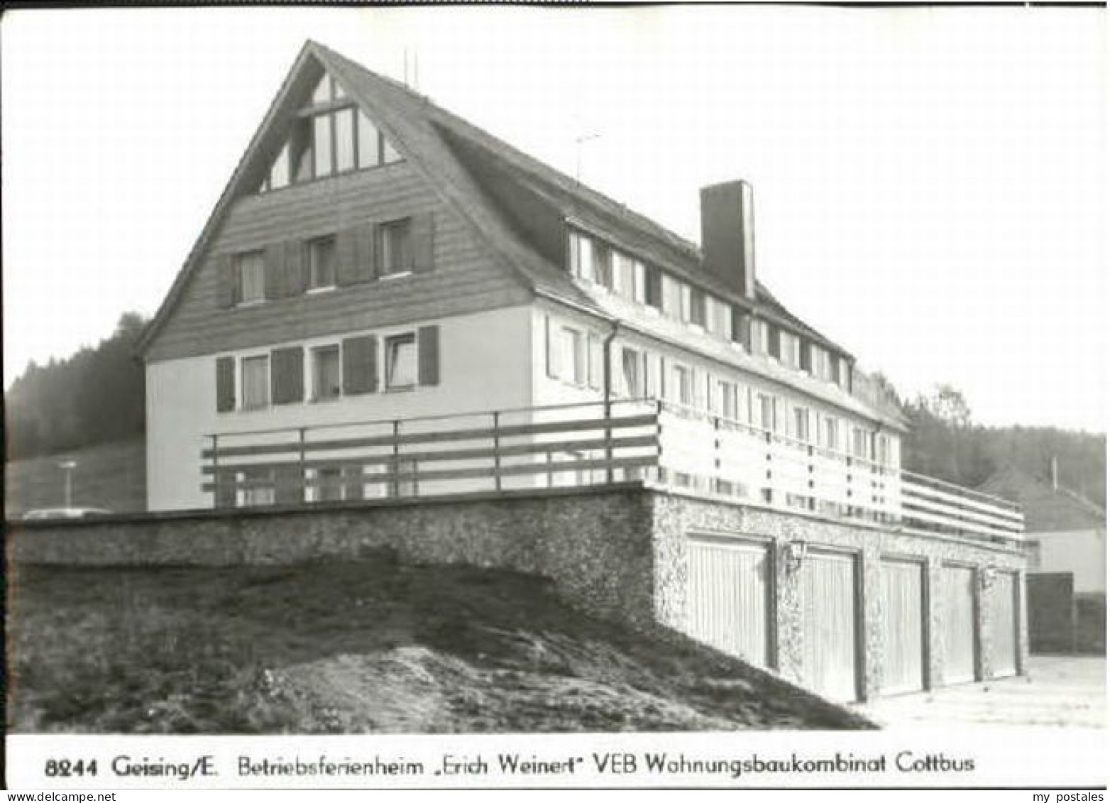 Geising Erzgebirge Geising Ferienheim x 1976