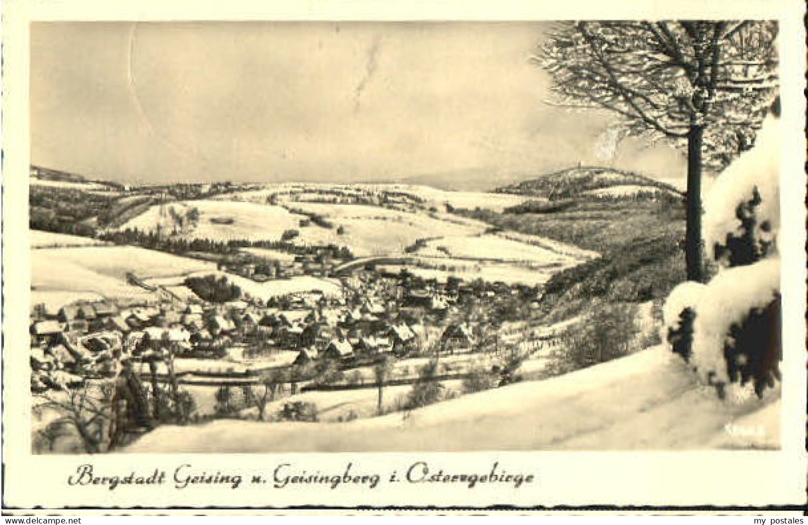 Geising Erzgebirge Geising  x 1965